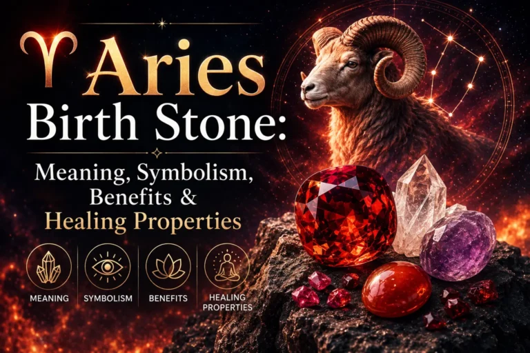 Aries Birth Stone: Meaning, Symbolism, Benefits & Healing Properties