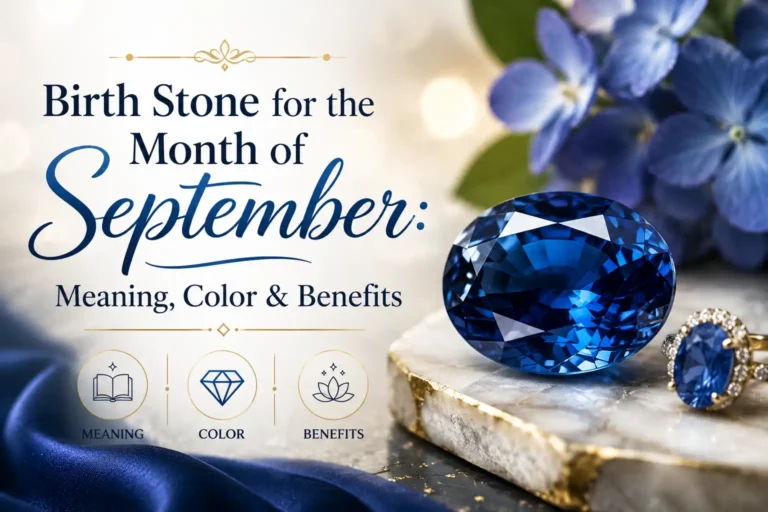 Birth Stone for the Month of September: Meaning, Color & Benefits