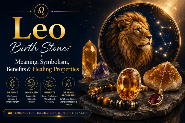 Leo Birth Stone: Meaning, Symbolism, Benefits & Healing Properties