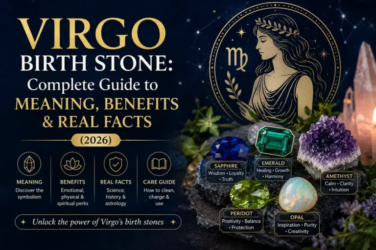 Virgo Birth Stone: Complete Guide to Meaning, Benefits & Real Facts (2026)